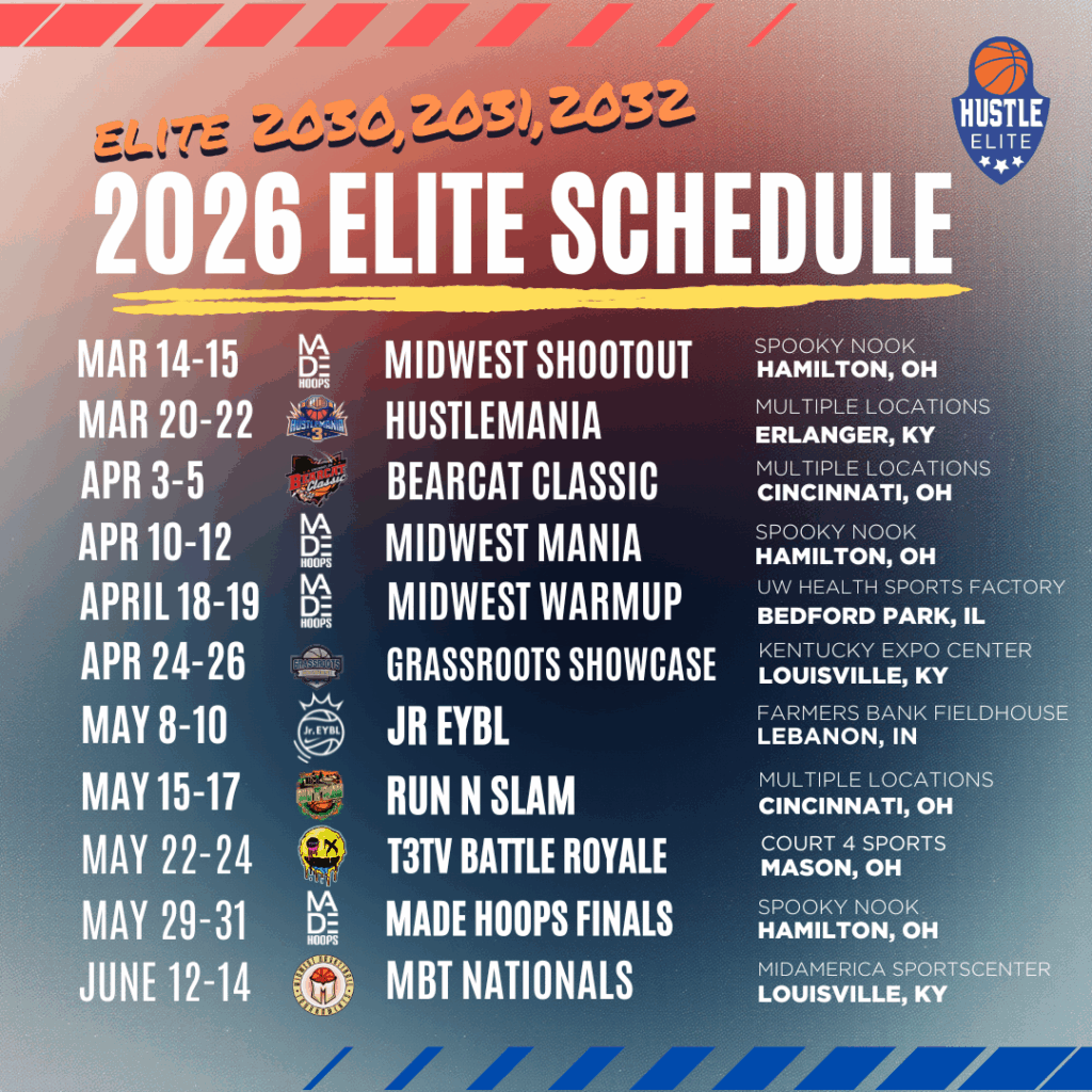 Hustle Elite Schedule